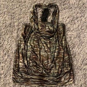 Torrid Z Cavaricci zebra top size 2